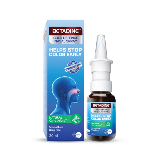 Picture of Betadine Cold Defence Adult Nasal Spray 20ml