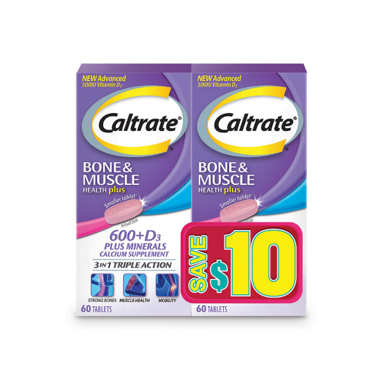 Picture of Caltrate Bone and Muscle Health Plus 60s x 2