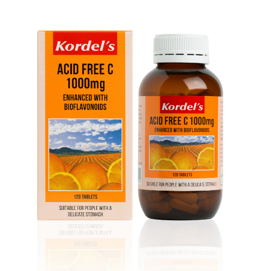 Picture of Kordel's Acid Free C 1000mg 120s