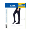 Picture of Link Compression Pantyhose Closed Toe in Black M