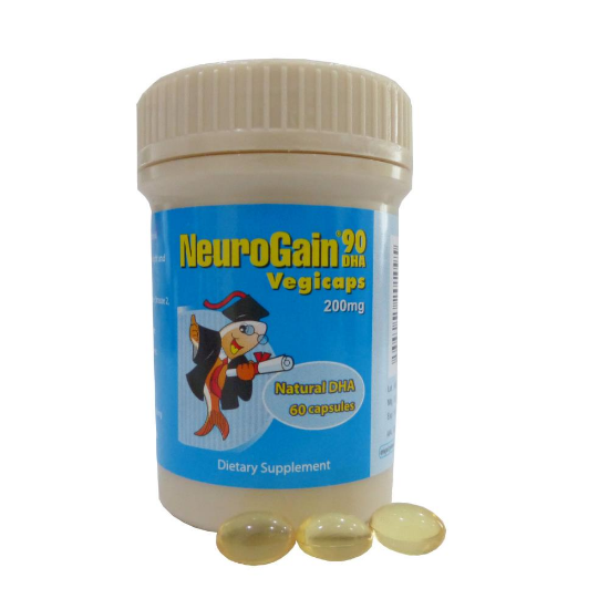 Picture of Neurogain 90 DHA 200mg Vegicaps 60s (Children)