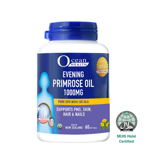 Picture of Ocean Health Evening Primrose Oil 1000mg 60s