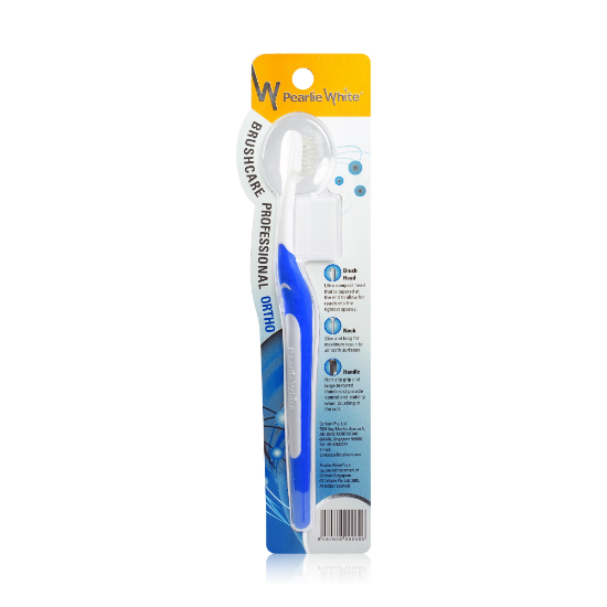 Picture of Pearlie White Brushcare Professional Ortho Toothbrush for Braces - Soft