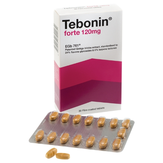 Picture of Tebonin Film-Coated Tablet 120mg 30s