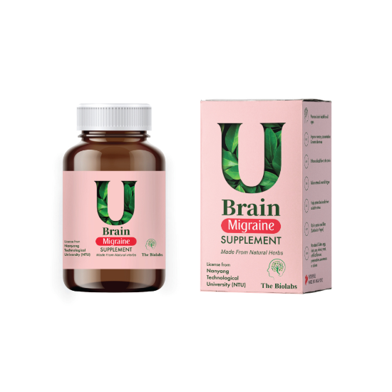 Picture of UBrain Migraine Supplement 60s