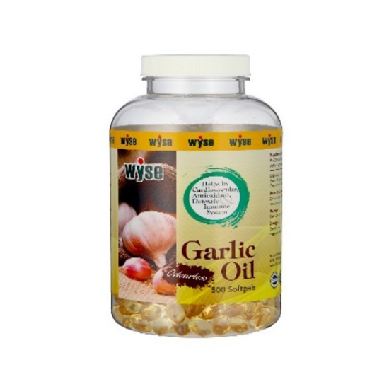 Picture of Wyse Garlic Oil 1000mg 500s