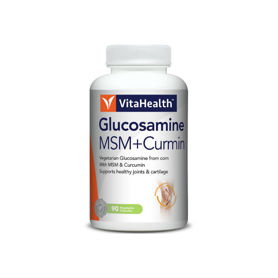 Picture of VitaHealth Glucosamine MSM + Curcumin 90s