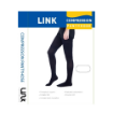 Picture of Link Compression Pantyhose Closed Toe in Black S