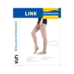 Picture of Link Compression Pantyhose Closed Toe in Fawn L
