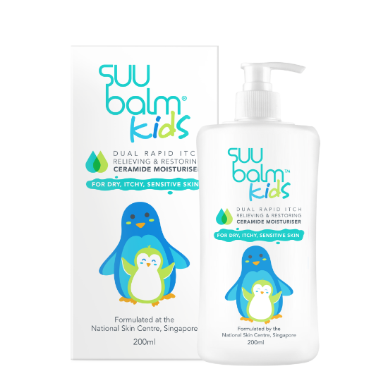 Picture of Suu Balm Kids Dual Rapid Itch Relieving & Restoring Ceramide Moisturiser 200ml