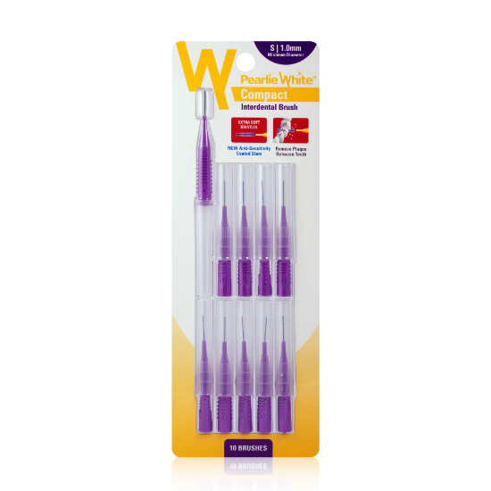 Picture of Pearlie White Interdental Brush 1.0mm (S) 10s