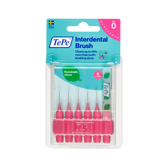 Picture of TEPE INTERDENTAL BR ORIG (PINK) 0.4MM 6S^