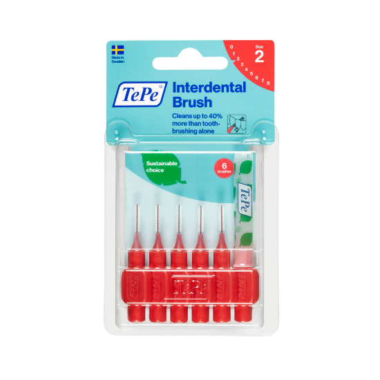 Picture of TEPE INTERDENTAL BR ORIG (RED) 0.5MM 6S^