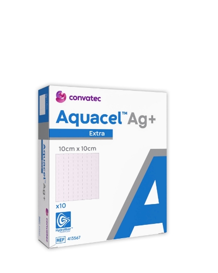 Picture of Convatec Aquacel Ag+ Extra 10x10cm (413567) 1s