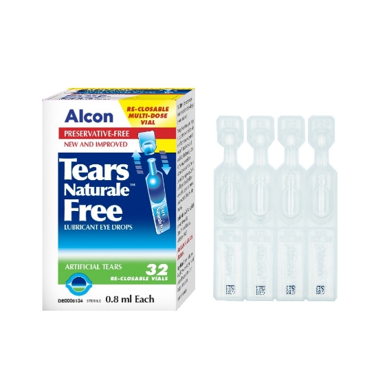 Picture of Alcon Tears Naturale Free 0.8ml x 32s