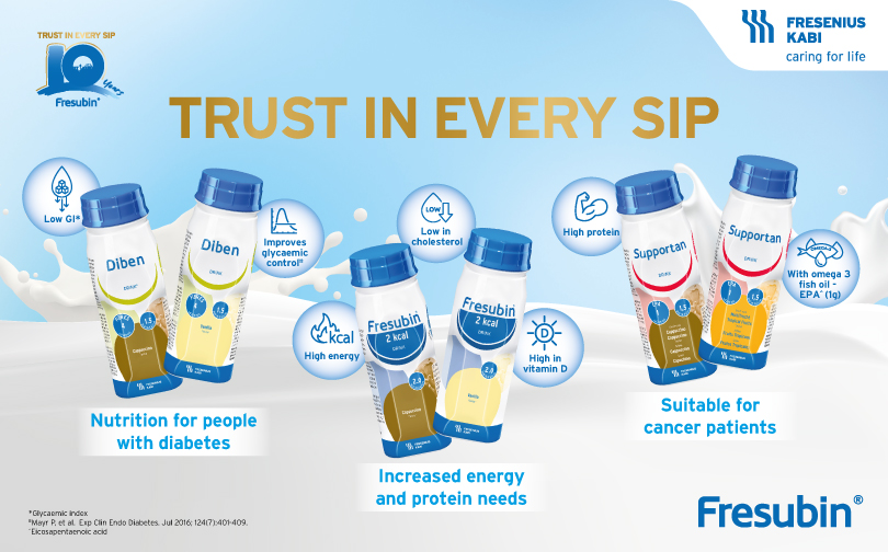 The Power of Oral Nutritional Supplement: Living Life, With Fresubin – Trust in every sip