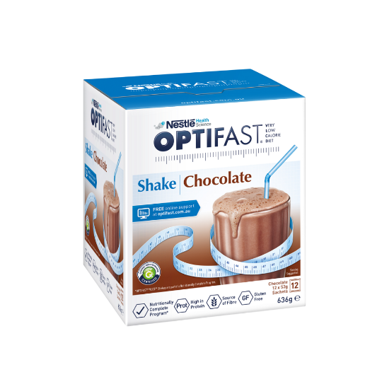 Picture of Nestle Optifast Milk Shake Chocolate (12x53g)