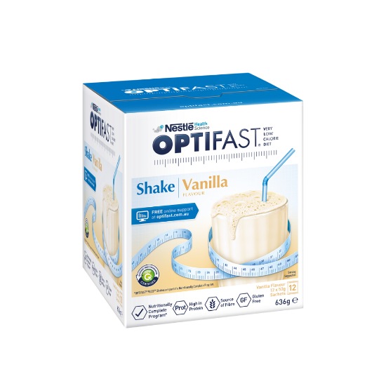 Picture of Nestle Optifast Milk Shake Vanilla (12x53g)