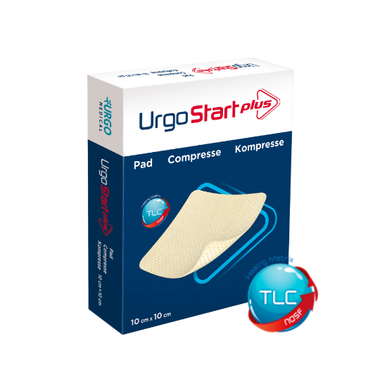 Picture of UrgoStart Plus Pad 10cm X 10cm 1s