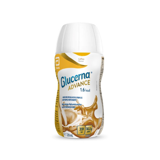 Picture of Glucerna Advance 1.6kcal w/HMB Coffee 220ml