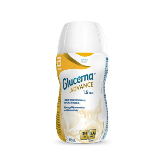 Picture of Glucerna Advance 1.6kcal w/HMB Vanilla 220ml