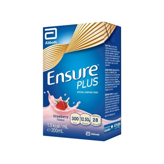 Picture of Ensure Plus Strawberry Liquid 200ml