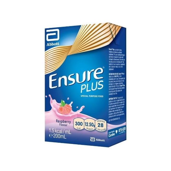 Picture of Ensure Plus Raspberry Liquid 200ml