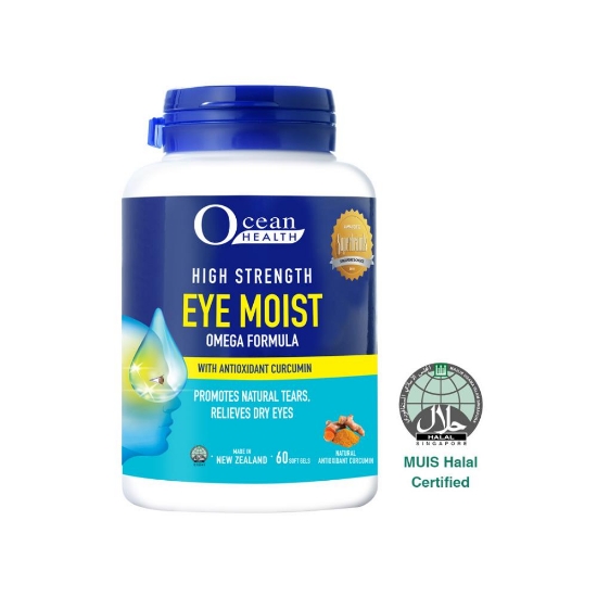 Picture of Ocean Health High Strength Eye Moist Omega Softgel 60s