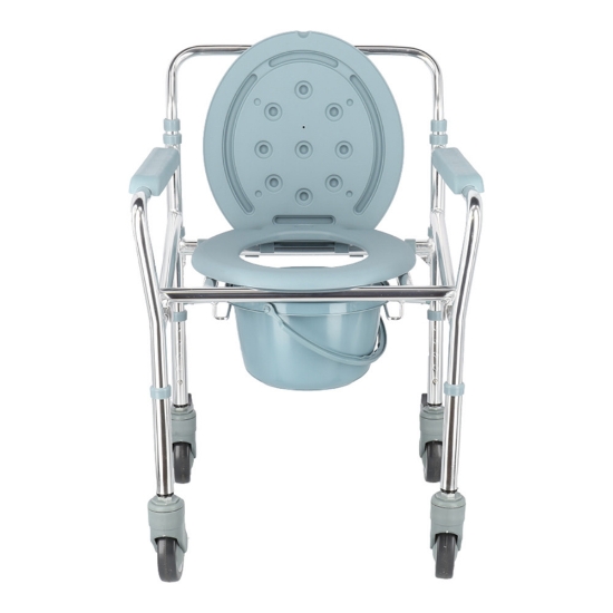 Picture of Kaiyang Aluminium Adjustable Foldable Commode KY696