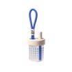 Picture of Chako Lab Bobo Straw Cup Round White/Blue 450ml