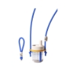 Picture of Chako Lab Bobo Straw Cup Round Strap Blue 450ml