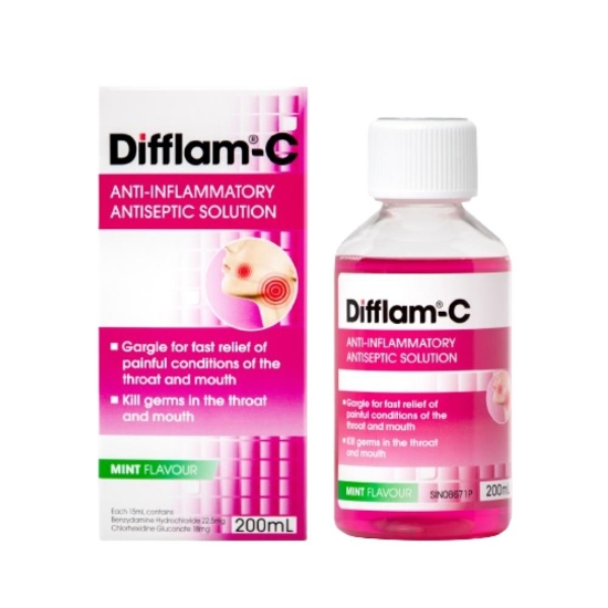 Picture of Difflam C Solution 200ml