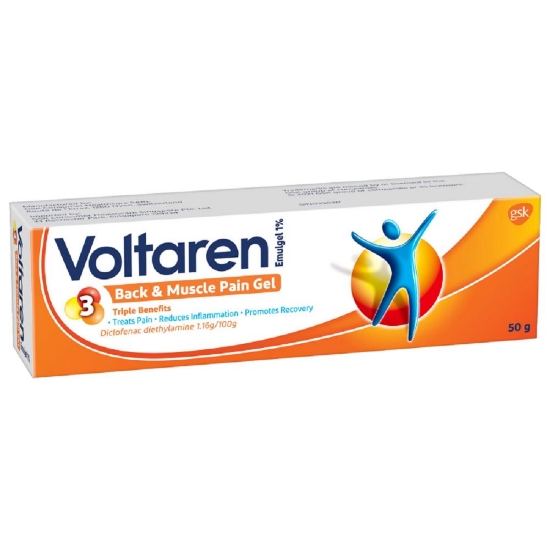 Picture of Voltaren Emulgel 1% Back & Muscle Pain Gel 50g