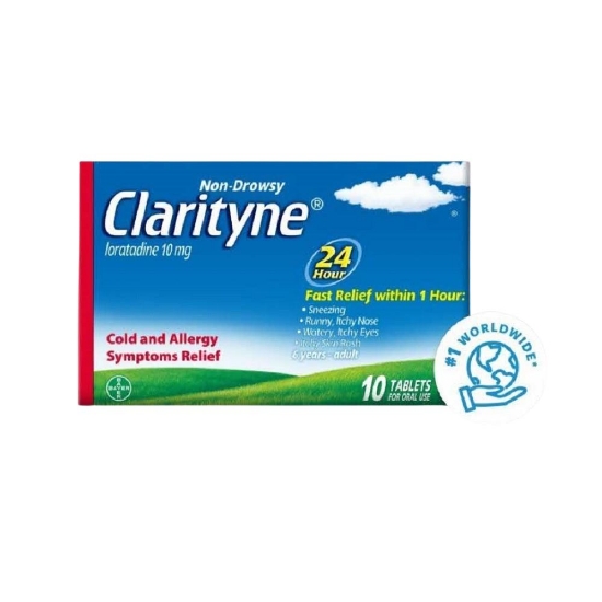 Picture of Clarityne Non-Drowsy 24H Allergy Relief Tablets 10s