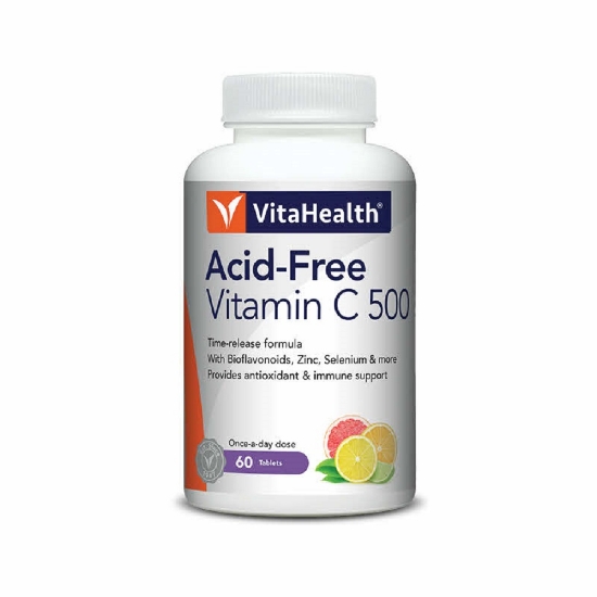 Picture of VitaHealth Acid-Free Vitamin C 500mg 60s