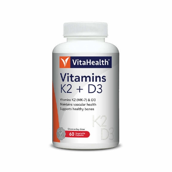 Picture of VitaHealth Vitamins K2 + D3 60s