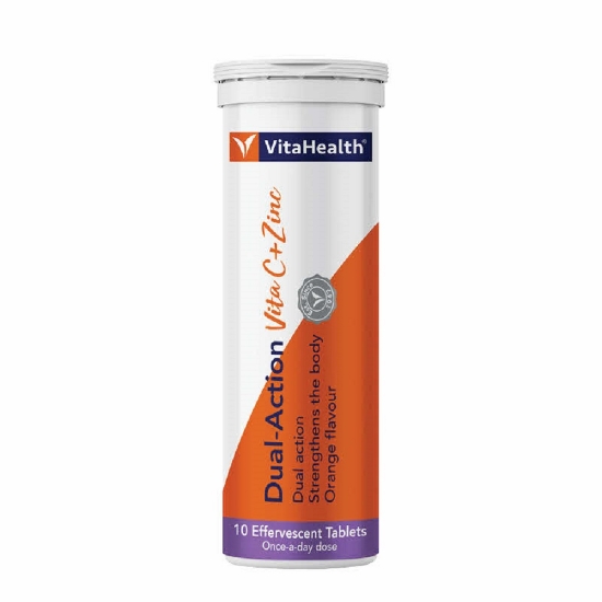 Picture of VitaHealth Dual-Action Vitamin C + Zinc 10s