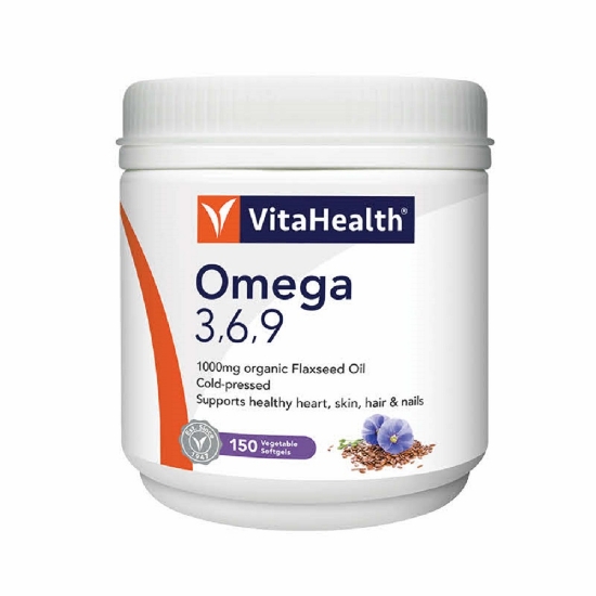 Picture of VitaHealth Omega 3,6,9 / Flaxseed Oil 150s