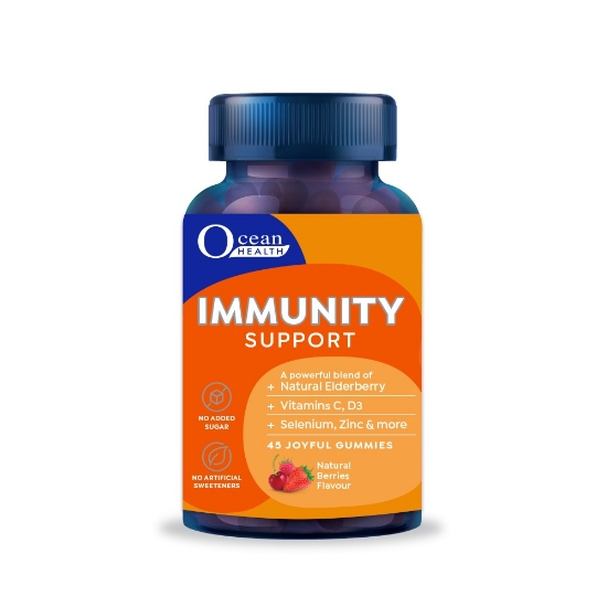 Picture of Ocean Health Immunity Support Gummy Natural Berries Flavour 45s