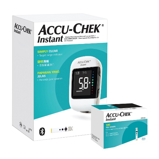 Picture of Accu-Chek Instant Meter + 100s Strips