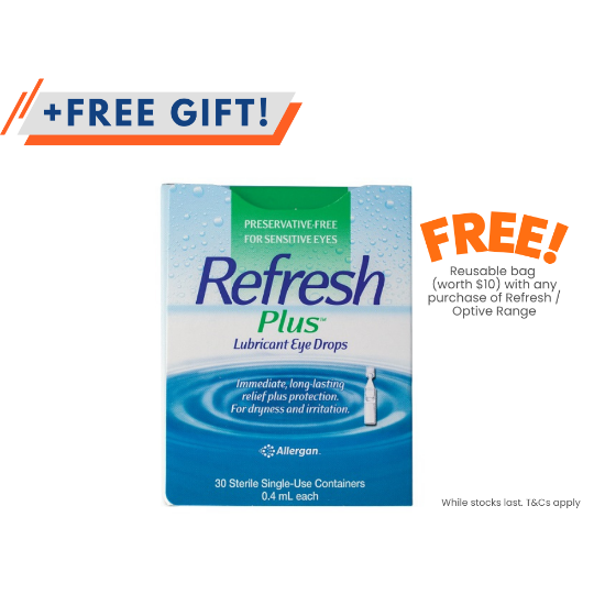 Picture of Refresh Plus Lubricant Eye Drops 30s