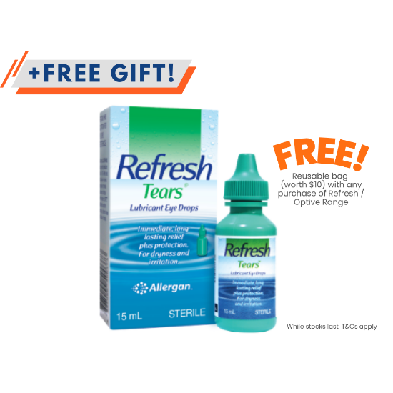 Picture of Refresh Tears Lubricant Eye Drops 15ml