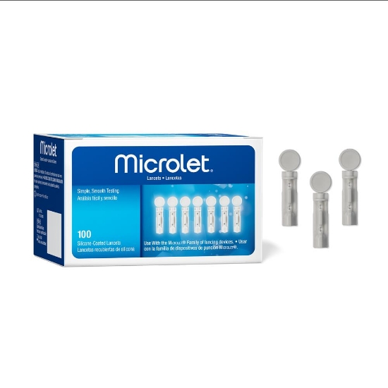 Picture of MICROLET® Lancets 100’s