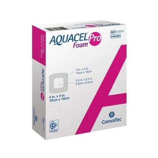 Picture of Convatec Aquacel Foam Pro 10X10cm (422357) 1s