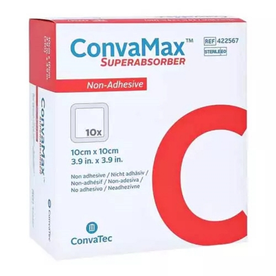 Picture of Convatec ConvaMax SuperAbsorber 10x10cm (422567) 1s