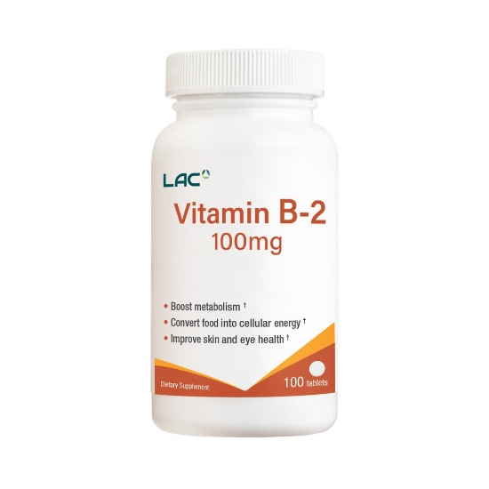 Picture of LAC Vitamin B2 1000mg Tablet 100s