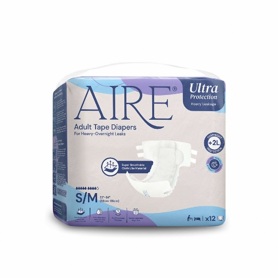 Picture of AIRE Adult Tape Ultra S/M 12s