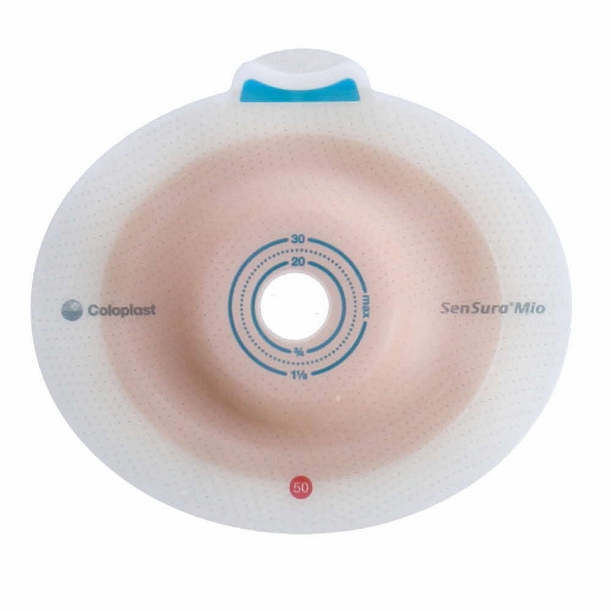 Picture of Coloplast SenSura Mio Deep Convex Baseplate with Ear 50mm (16583) 1s