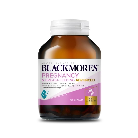 Picture of Blackmores Pregnancy & Breastfeed Advanced 120s