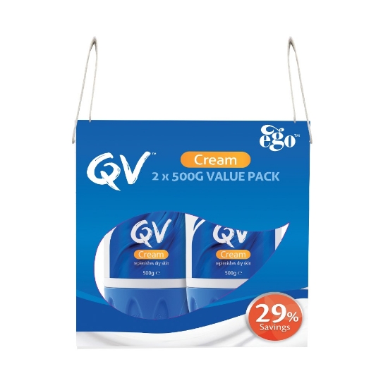 Picture of QV Cream 500g (Pump) Twin Pack